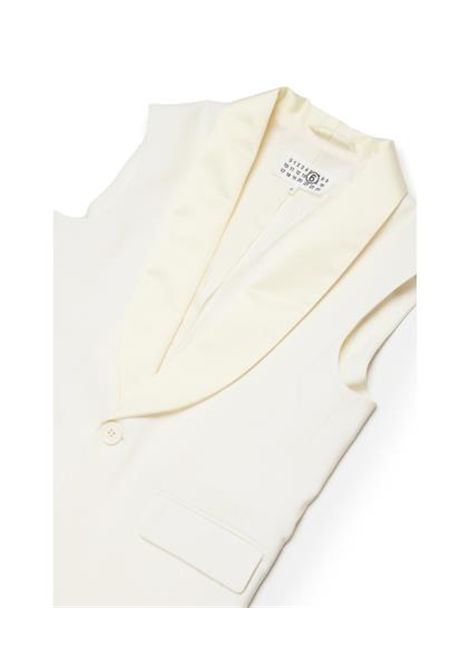 Gilet con logo MM6 KIDS MAISON MARGIELA | M60933 MM07GM6103